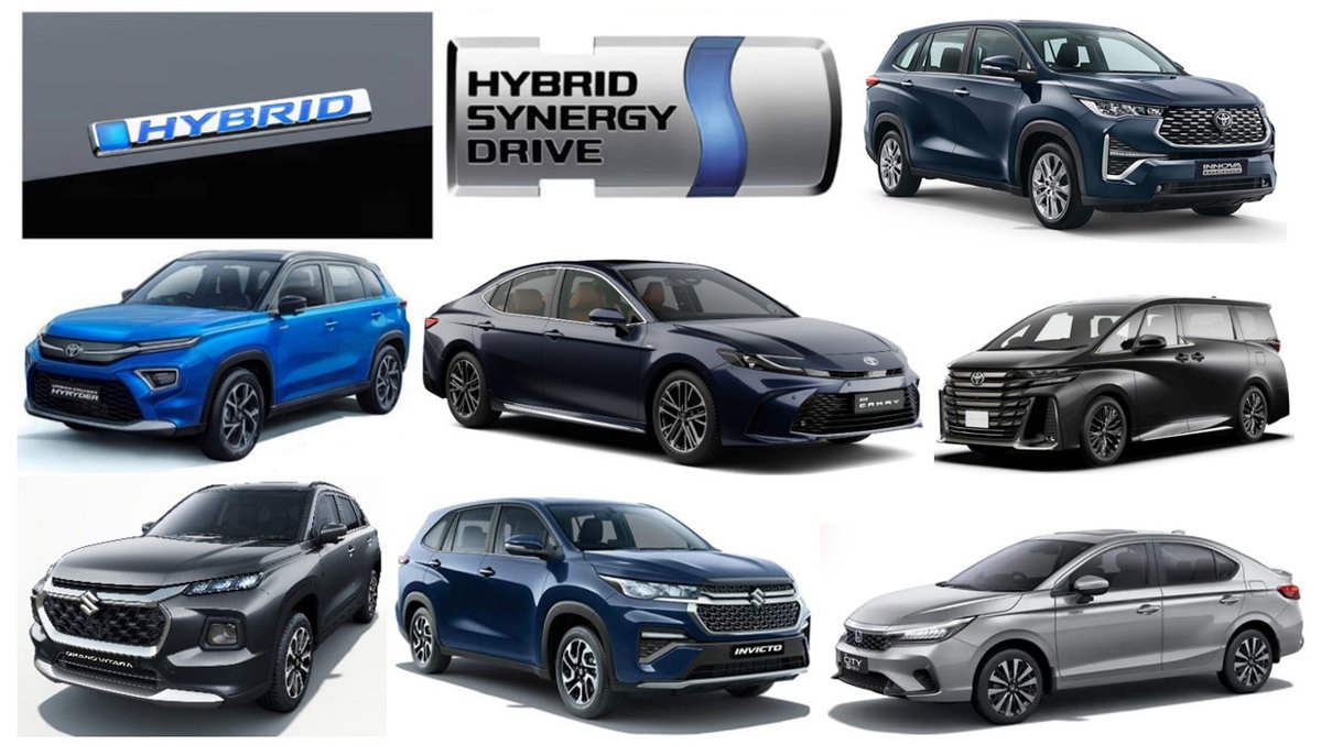 autocarpro's tweet image. Toyota India rules strong hybrid car, SUV & MPV market with 81% share in April-June 2025
- Strong hybrid passenger vehicle sales jump 118% to 26,460 units
- While Maruti Suzuki has an 18% share, Honda has 1%
- Other carmakers exploring launching hybrids
t.ly/TSIq3