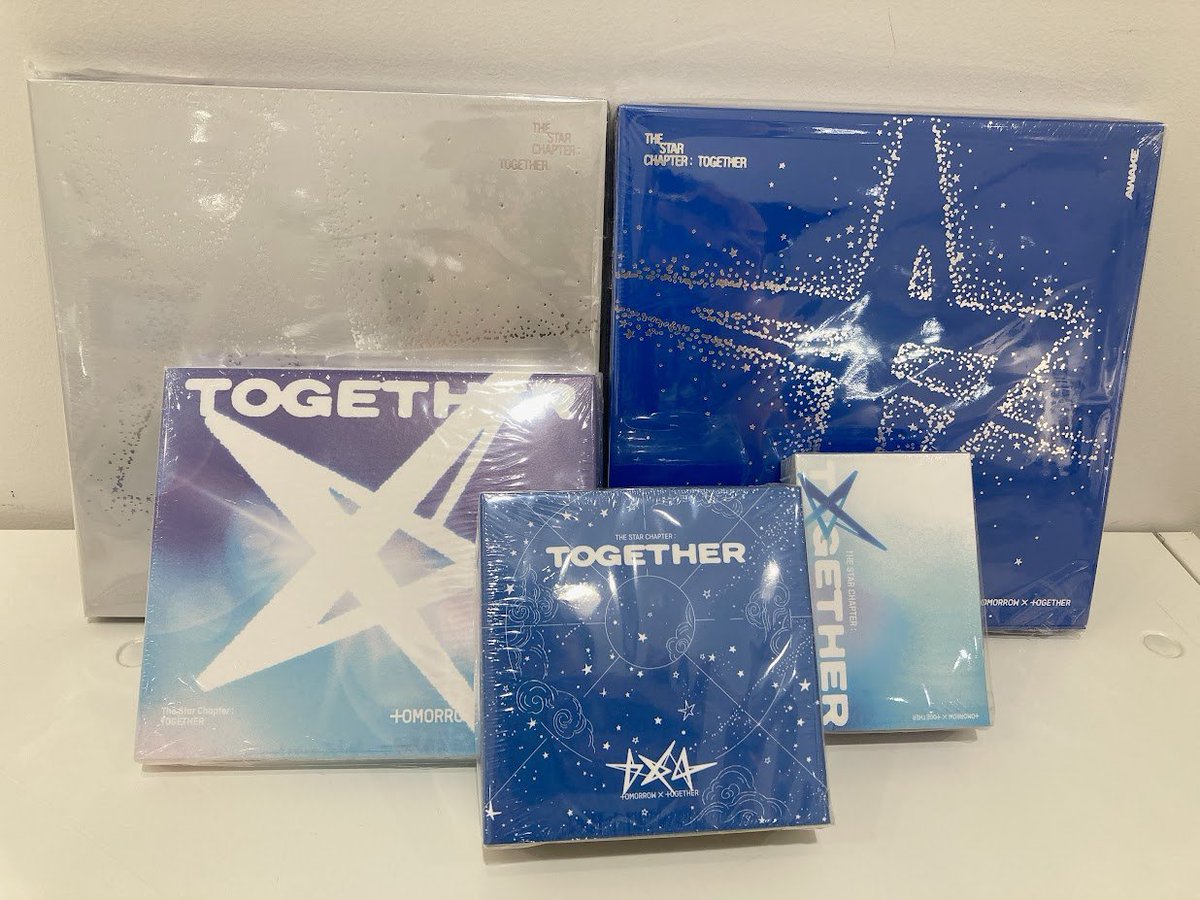 animateIS's tweet image. 🌟#TXT  商品情報🌟

TXTさんの
THE STAR CHAPTER : TOGETHER
絶賛販売中！

是非ご来店の際はチェックしてみてください♪

 #WITHMUU #アニメイトインポートショップ池袋 #TOMORROW_X_TOGETHER #TXT