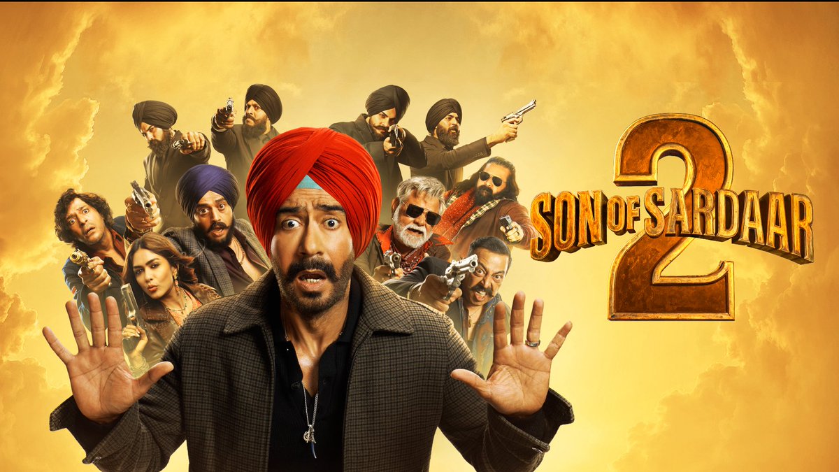 rohitjswl01's tweet image. JIO STUDIOS - AJAY DEVGN - SON OF SARDAAR 2 - Advance begins tomorrow….. #JioStudios #AjayDevgn #SonOfSardaar2