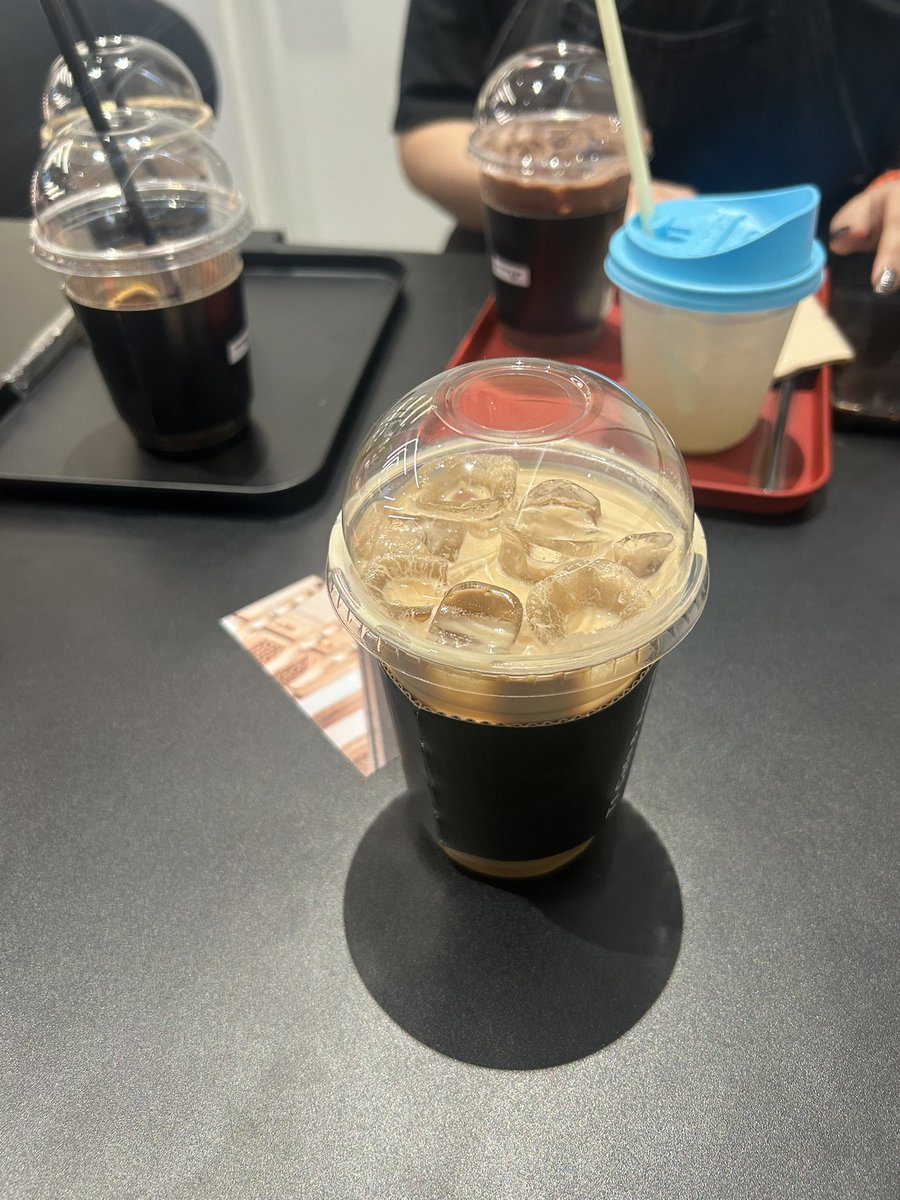 ploydere_'s tweet image. The amount of drinks I got to get all the postcards 🤣
