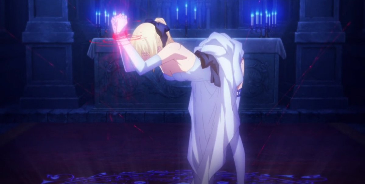 ShiroMatsunoki's tweet image. look it's awful she's basically tied up and all, but DAMN that arch tho