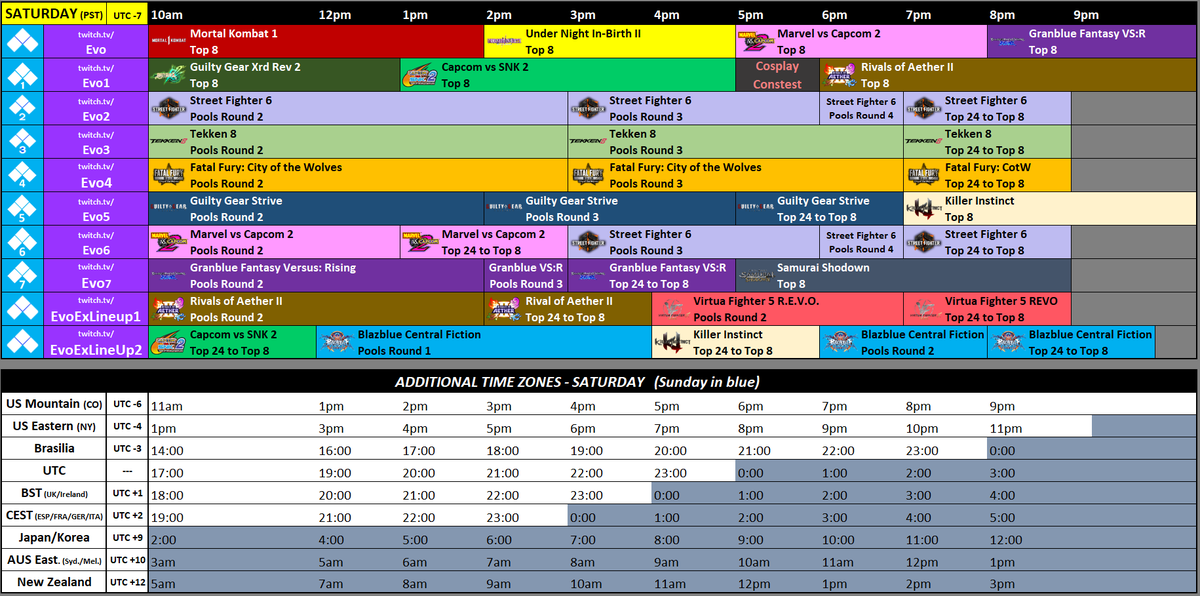 _AmedeoAvogadro's tweet image. Stream schedule for EVO 2025 #Evo2025

Brackets: start.gg/tournament/evo…

info: @Evo  &amp;amp; evo.gg

Special thanks to @acekingoffsuit