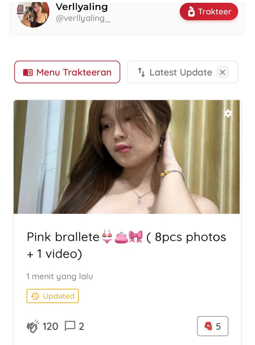 Exclusive content🔞 trakteer.id/verllyaling_