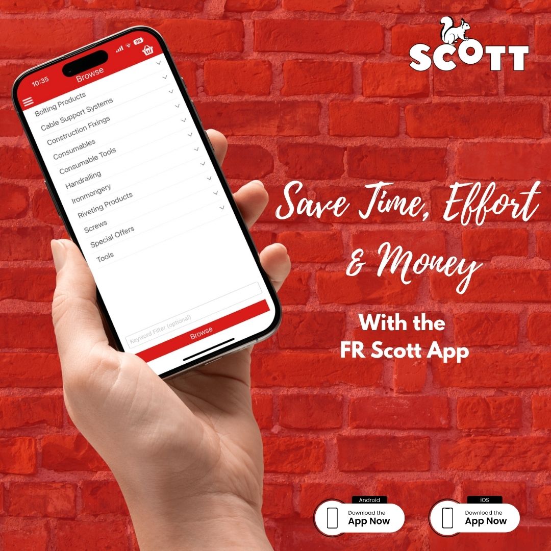 F R Scott Limited (@frscottltd) on Twitter photo Download the FR Scott app today!
Order on the go, 24/7, from wherever you are.
Search 'FR Scott' in your app store.
Request a log on invite by emailing sales@frscott.co.uk
Or by speaking to your account manager
#fixings #fasteners #ironmongery #app Download the FR Scott app today!
Order on the go, 24/7, from wherever you are.
Search 'FR Scott' in your app store.
Request a log on invite by emailing sales@frscott.co.uk
Or by speaking to your account manager
#fixings #fasteners #ironmongery #app