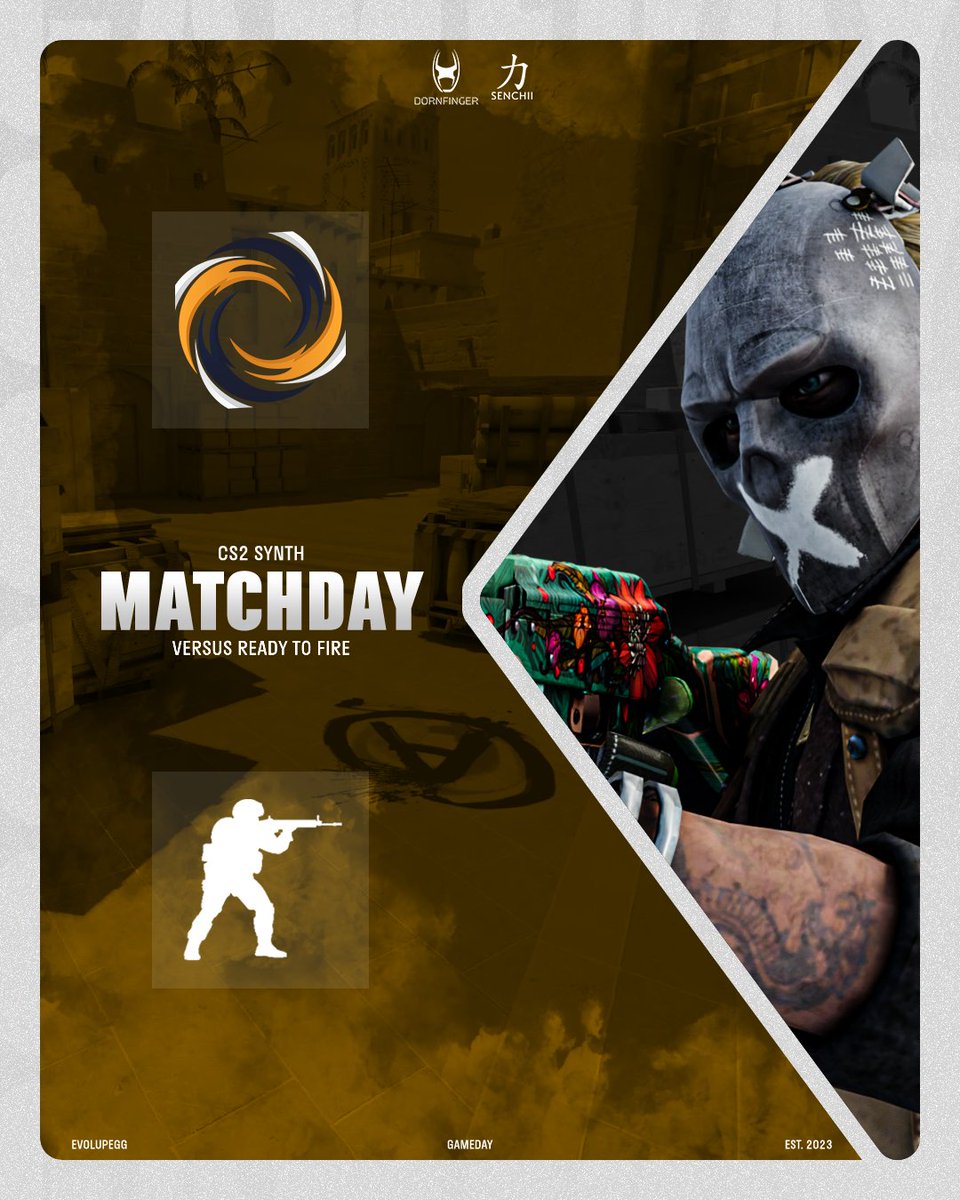 EVOLUPE (@evolupegg) on Twitter photo #MATCHDAY I #CS2
New day – and we’re coming for another win.
🆚: READY TO FIRE 🇹🇷
⏰: 20:30
🎤: <a href="/derMiniwini/">derMiniwini</a>
📺: twitch.tv/derminiwini
#EVPWIN <a href="/ESEA/">ESEA League</a> #MATCHDAY I #CS2
New day – and we’re coming for another win.
🆚: READY TO FIRE 🇹🇷
⏰: 20:30
🎤: <a href="/derMiniwini/">derMiniwini</a>
📺: twitch.tv/derminiwini
#EVPWIN <a href="/ESEA/">ESEA League</a>
