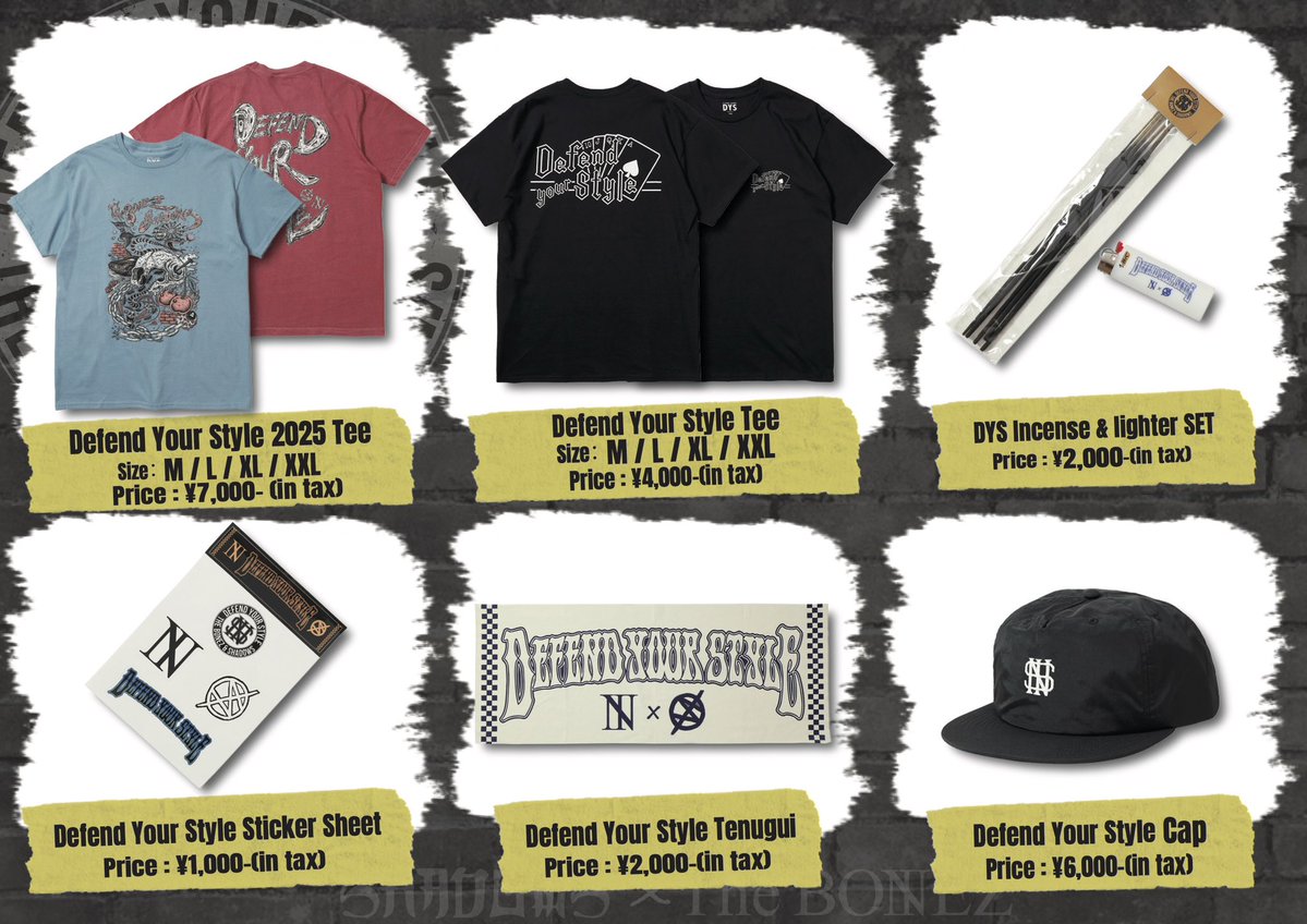 The__BONEZ's tweet image. 【DYS】
いよいよ明日から2日間🔥
The BONEZ x SHADOWS
「Defend Your Style」盛岡&amp;amp;いわき！

THANK YOU SOLD OUT✌️

DYS New Goods多数発売！
お買い逃しなく！🛍️

先行物販 16:00〜18:00

Photo by @nekozephoto 

#DYS #TheBONEZ #SHADOWS