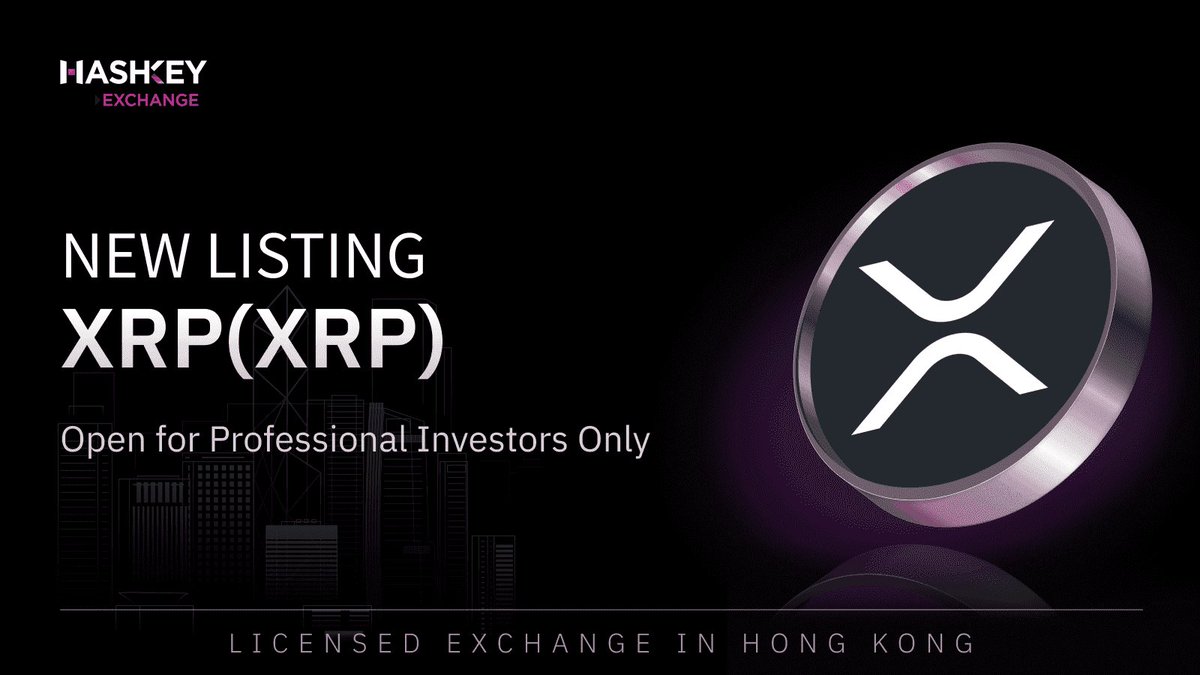 Token_Trek01's tweet image. 🚨 BREAKING: $XRP Now Listed on HashKey Exchange 🇭🇰

One of Asia’s top regulated platforms just opened the doors for institutional access to XRP! 🏦

Global adoption is accelerating — $XRP is going mainstream. 🌍🔥