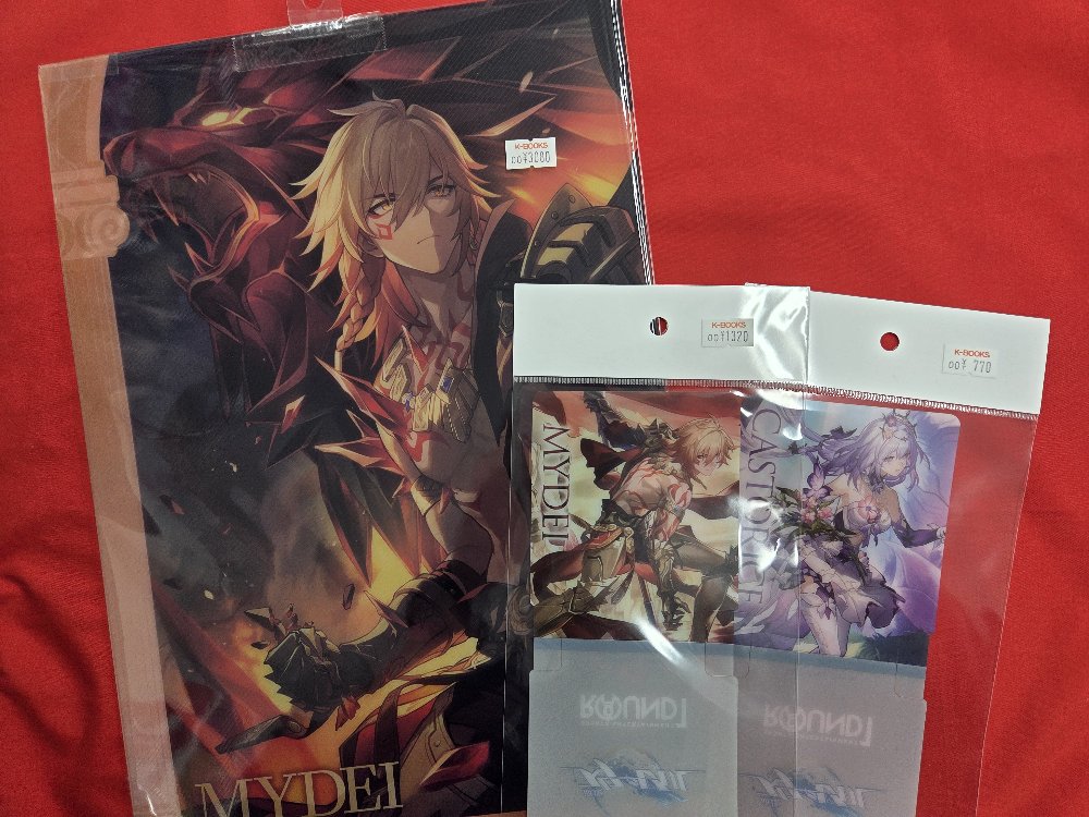 スタレ ラウワンコラボ B4プラマット モーディス 3枚セット K-BOOKS GAME館プラス on X: