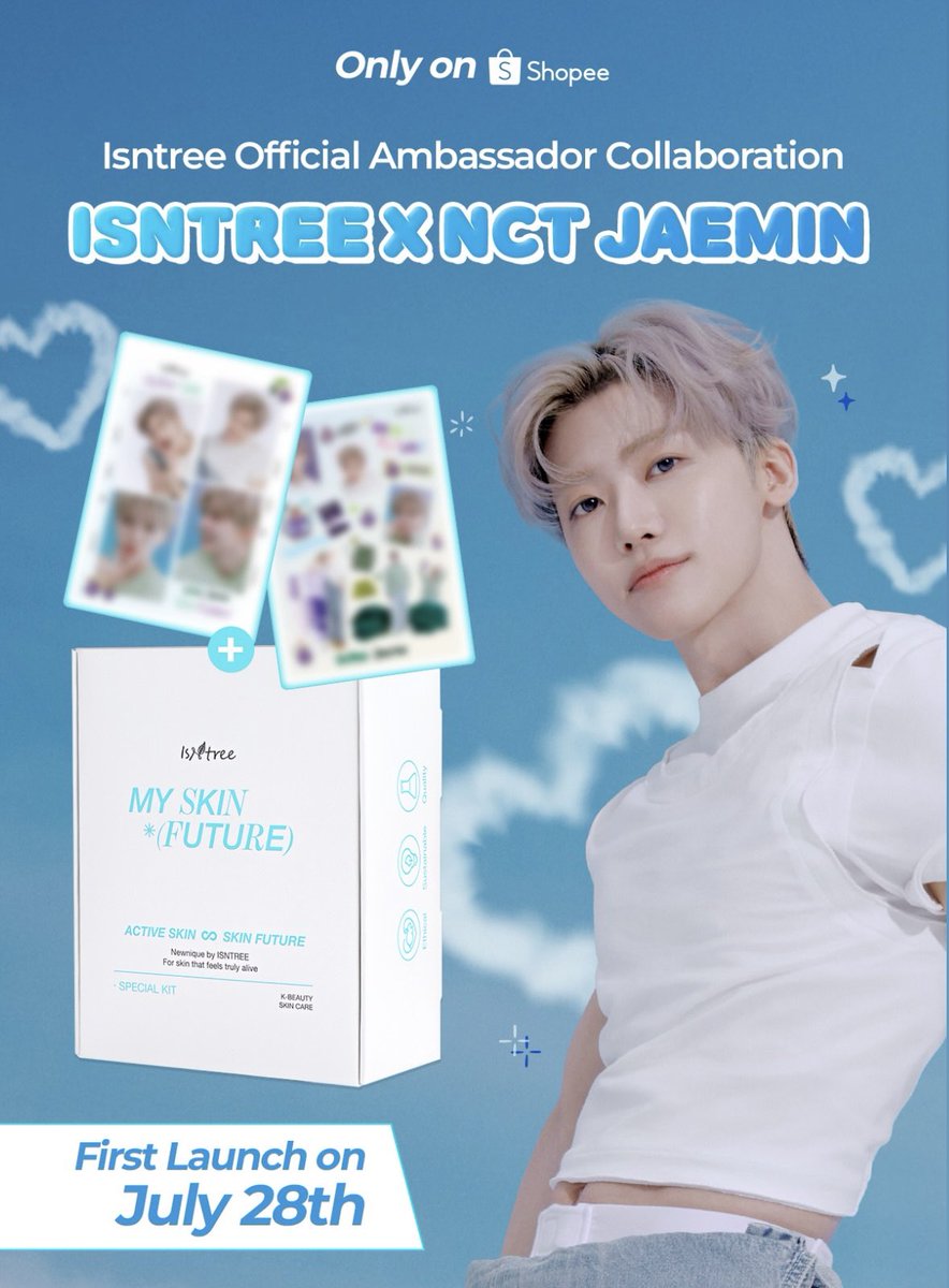 NOW AVAILABLE ON SHOPEE 🌿🛍️ ISNTREE X NCT JAEMIN Collaboration