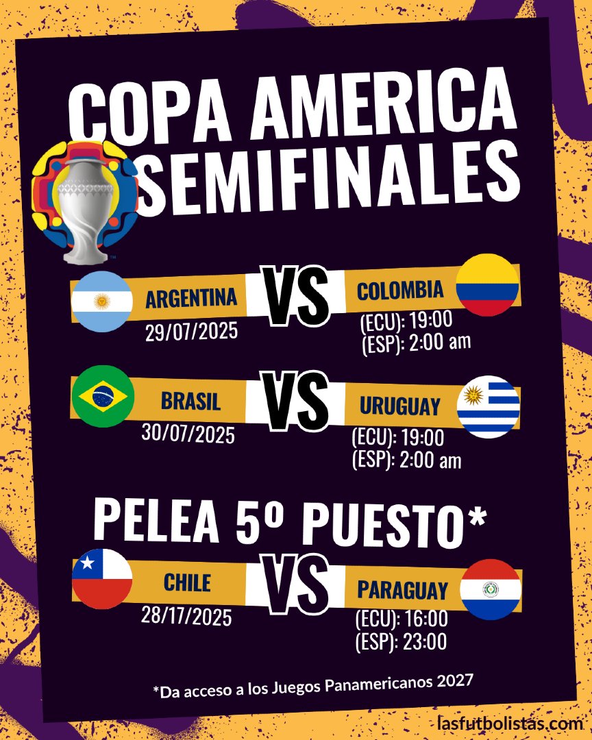 Terminó la Euro y la Copa África pero continúa la Copa América Femenina ¿Quién se alzará con el título?

Horarios y dónde ver 👉🏻 f.mtr.cool/bueeupmugn