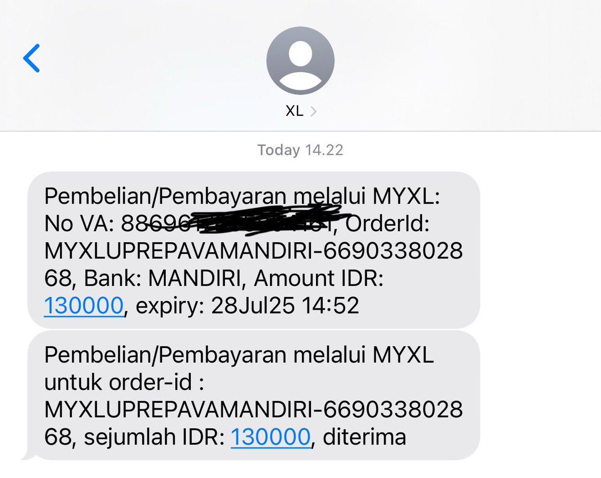 nadyaasal's tweet photo. @myXL mohon bantuannya kak saya sudah beli paket internet Xtra Combo Flex XXL 130rb di myxl tanggal 28 Januari jam 14.00 tapi belum masuk paketnya

Gimana neh kak butuh banget malah lama masuknya buset https://t.co/GPsmttrmbN