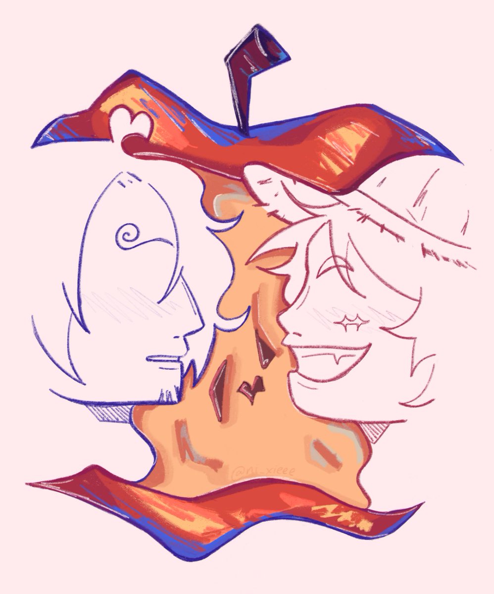 ni_xieee's tweet image. 💙🍎❤️
.
#ONEPIECE #lusan