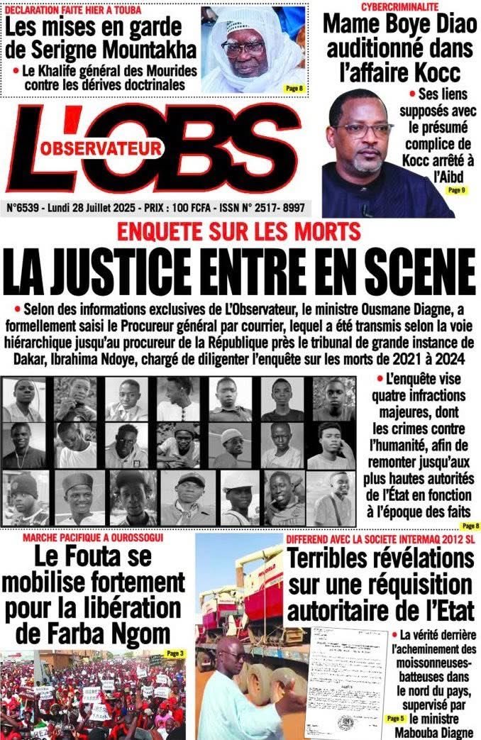 Ils ont entendu mon message (Quand Ousmane vous demande de boycotter Gfm, lobs en est une entité