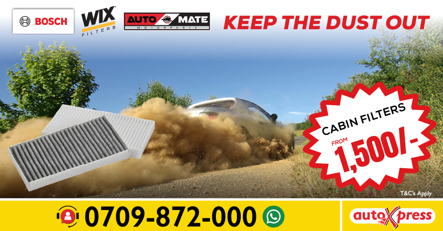 🚗 Breathe Easy with Cabin Filters from AutoXpress!

Dusty air? It might be time for a cabin filter change!

✅ Fast, reliable, and efficient service
 ✅ Affordable prices that won’t strain your wallet
 ✅ Better air, healthier drives

 Visit us today!

eu1.hubs.ly/H0m0K9x0
