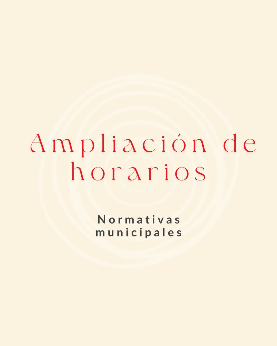 En estas fechas varios Ayuntamientos amplían horarios de cierre de hostelería por sus fiestas patronales. Consulta normativas y horarios especiales en el "Rincón del afiliado" de nuestra web

👉 f.mtr.cool/lherrxkdwg

#hostelería #horariofiestas #hosteleríabizkaia