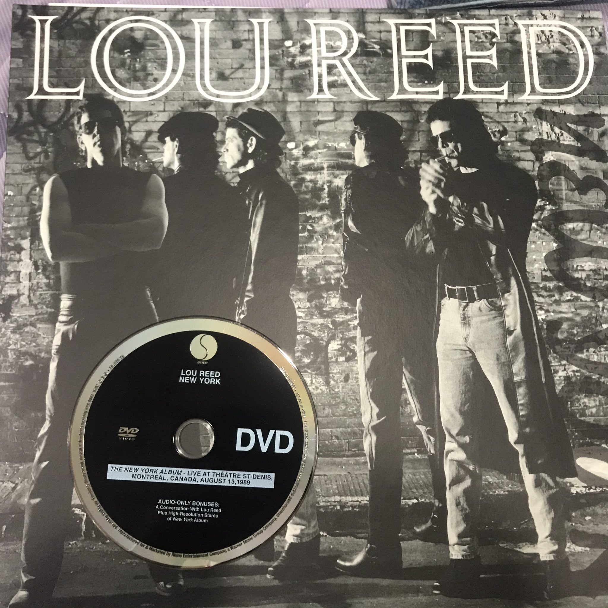 稀少USオリジナル美盤プロモNew YorkルーリードLou Reedレコード 稀少USオリジナル美盤プロモNew YorkルーリードLou Reedレコード