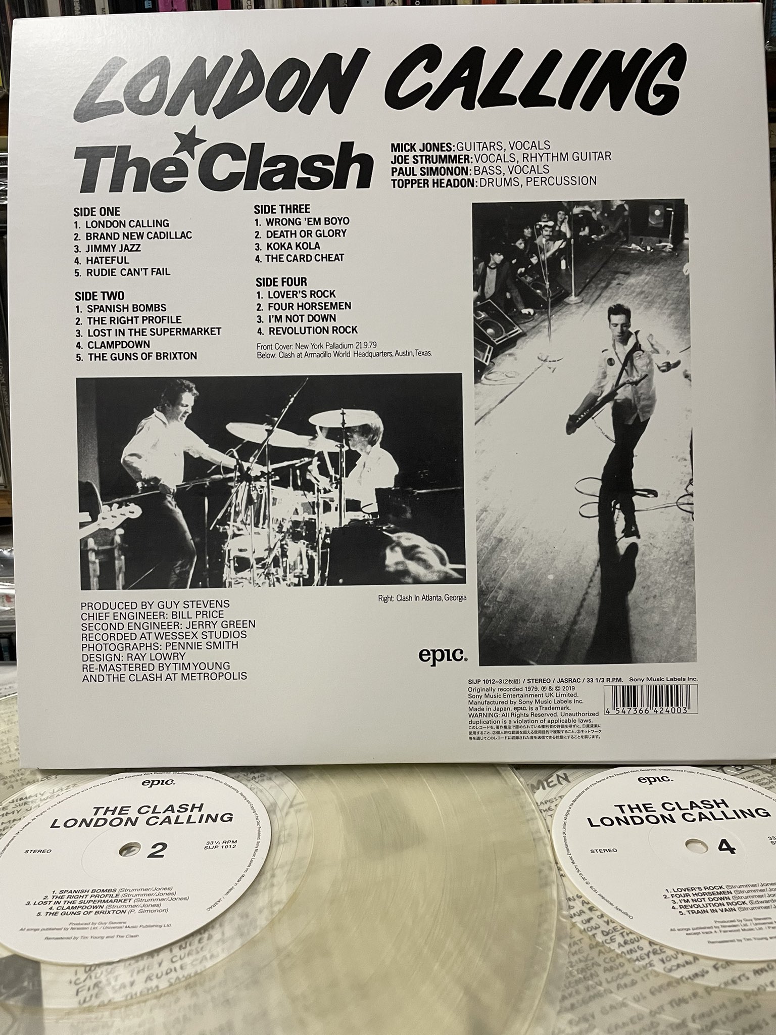 The Clash / London Calling 日本盤オリジナルレコード AKI☆ on X: 