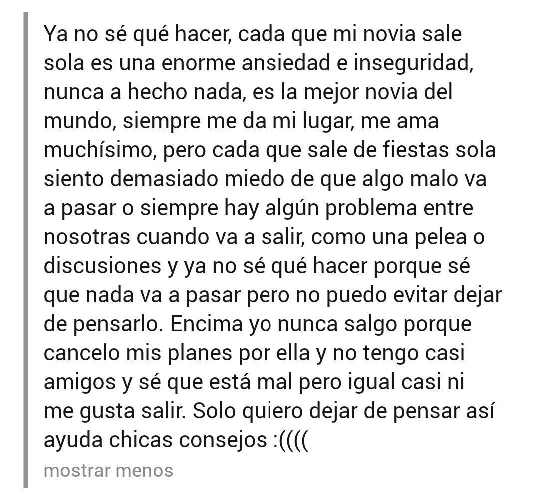 cclesbiansss's tweet image. Deberían hablarlo anón, tal vez incluso ayude la terapia de pareja 🐞