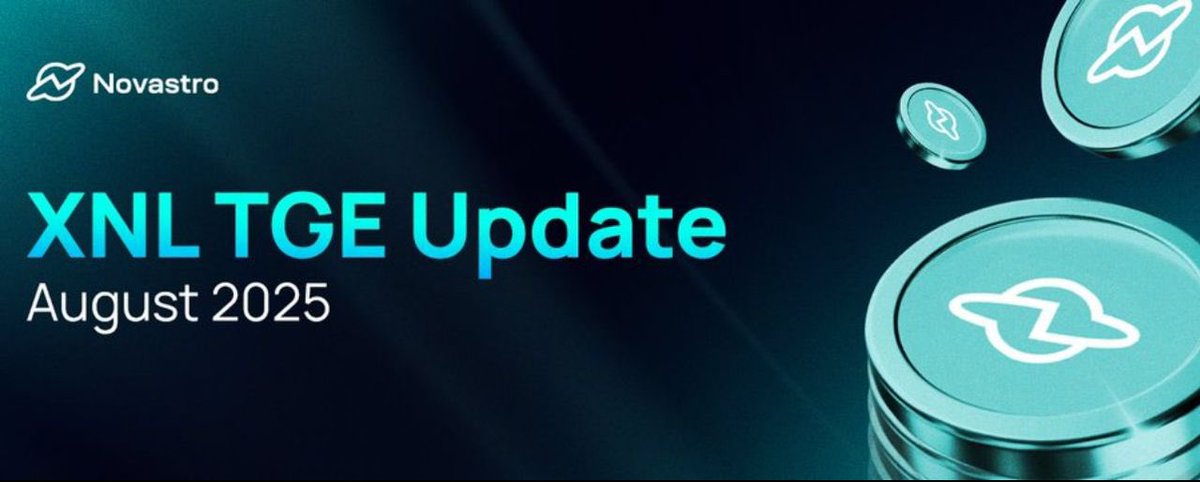 ix_wilson's tweet image. 🚨 Novastro just announced their TGE is happening in early August!

The final push is now. Snapshot hasn’t been taken yet 

👀You still have time to interact with every @novastro_xyz post and climb the lb

Don’t miss your share of the 0.75% $XNL allocated to yappers 🗣️

Show up.…