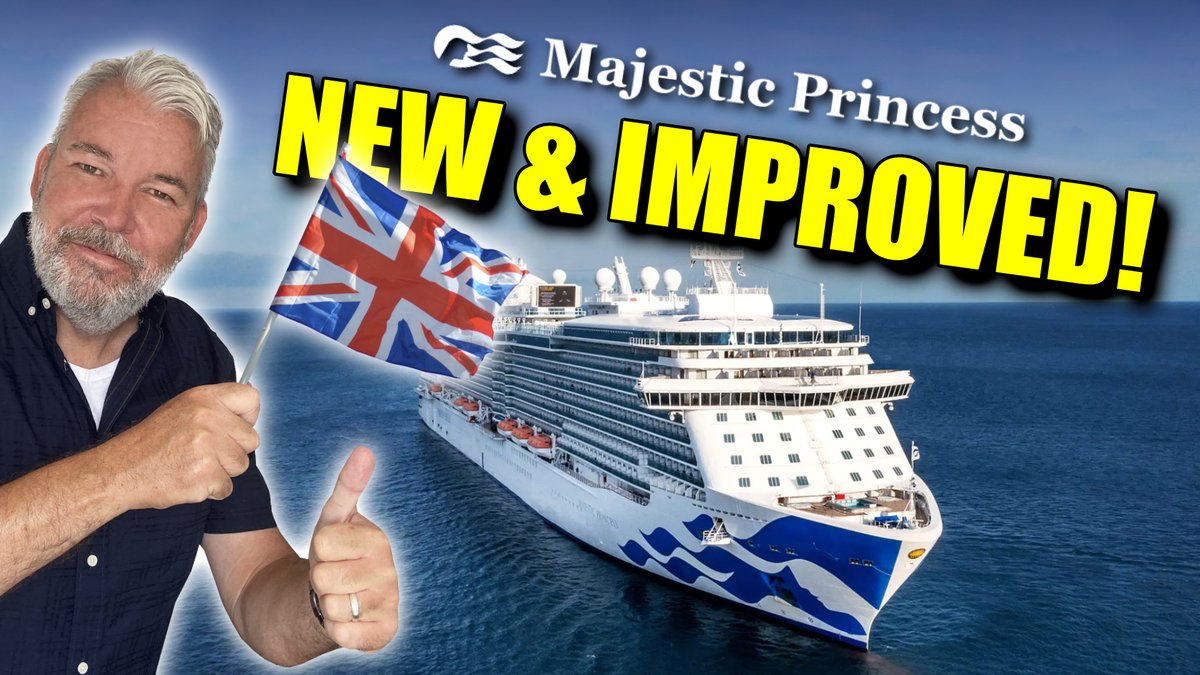 I took a look at Majestic Princess by #PrincessCruises as it arrived in Southampton for the first time.
#cruises #cruiseship <a href="/PrincessCruises/">Princess Cruises</a> 

▶︎ youtu.be/wYT2UV3qRqQ