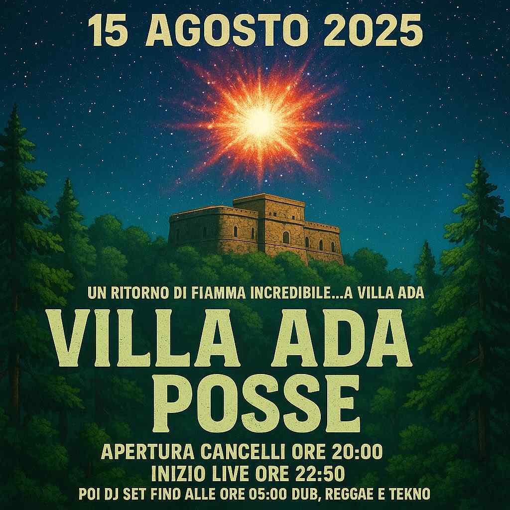 ReggaeIt's tweet photo. VILLA ADA POSSE LIVE di FERRAGOSTO a FORTE ANTENNE  - #Concerto
Per chi rimane a roma a #FERRAGOSTO … abbiamo un...
https://t.co/7iPpCqqNIn https://t.co/T1y9YeFTP6