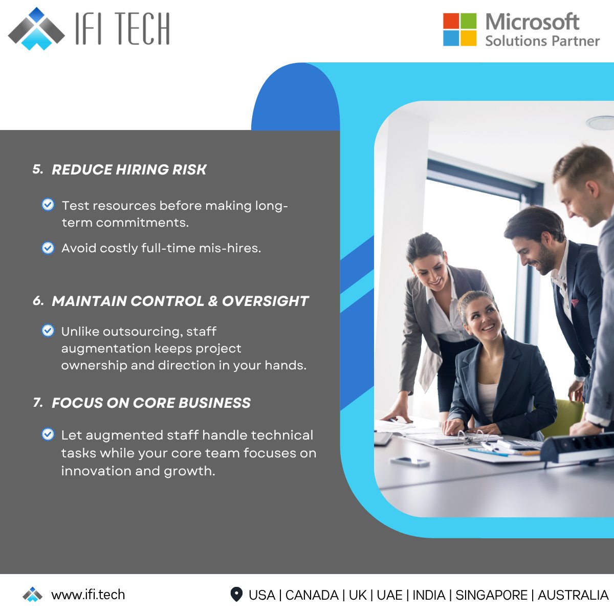 IFITech's tweet image. Need skilled IT experts on demand?
IFI Techsolutions offers flexible IT Staff Augmentationโfrom Azure pros to developers. Scale fast, hire smart.
๐ +91-9967028789
๐ bit.ly/40EcToI
#ITStaffAugmentation #TechTalent #MicrosoftExperts #IFITechsolutions #SmartHiring