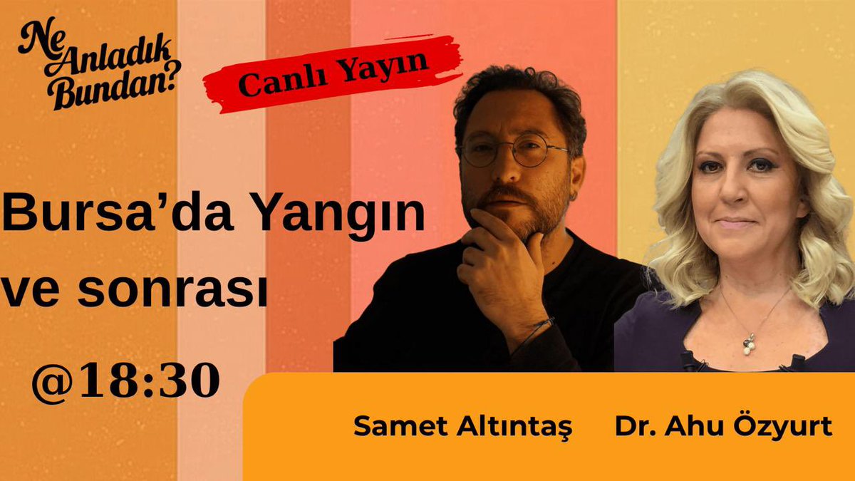 Dr. Ahu Ozyurt (@ahuozyurt) on Twitter photo Akşam biraz memleketimiz Bursa’yı konuşacağız ☘️🌿🍃🏔️ youtube.com/watch?v=ZloSRF… Bekleriz. 🙏 <a href="/bensametA/">sametaltıntaş</a> #BursaYanıyorSessizKalma Akşam biraz memleketimiz Bursa’yı konuşacağız ☘️🌿🍃🏔️ youtube.com/watch?v=ZloSRF… Bekleriz. 🙏 <a href="/bensametA/">sametaltıntaş</a> #BursaYanıyorSessizKalma