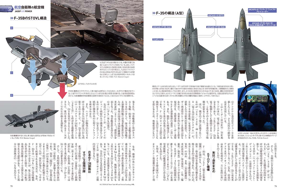 Col_AYABE's tweet image. 7月31日『自衛隊新戦力図鑑2025-2026』発売です！
年2回刊行の自衛隊ムック、巻頭では改修後のDDH「かが」について“何がかわったのか”、“F-35B搭載でどう変わるのか”を解説。また、総火演で公開された陸自の新型車両やスタンドオフミサイル、導入間近の空自F-35Bについても詳しく解説しています！