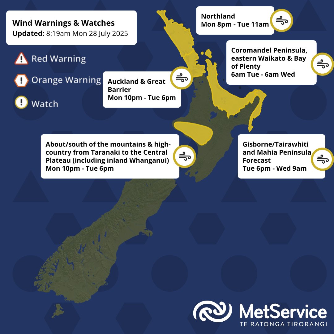 MetService NZ tweet media