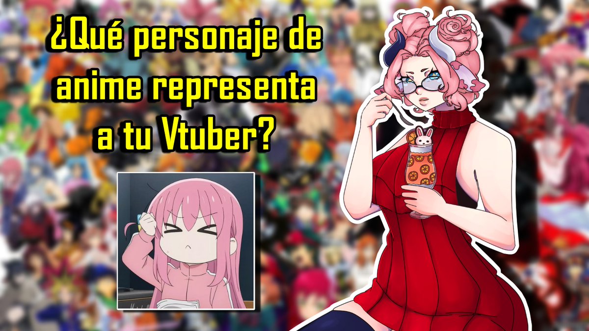 LeinadAlterVT's tweet image. 🍒¡𝗘𝗟 𝗣𝗘𝗥𝗦𝗢𝗡𝗔𝗝𝗘 𝗗𝗘 𝗔𝗡𝗜𝗠𝗘 𝗤𝗨𝗘 𝗘𝗥𝗘𝗦!🍒
Este día quisiera saber que personaje de anime puede presentar de la mejor manera a tu Vtuber, ya sea en esencia de personalidad o en todo.
🔽¡Deja abajo el personaje que mejor lo representa y por que!🔽