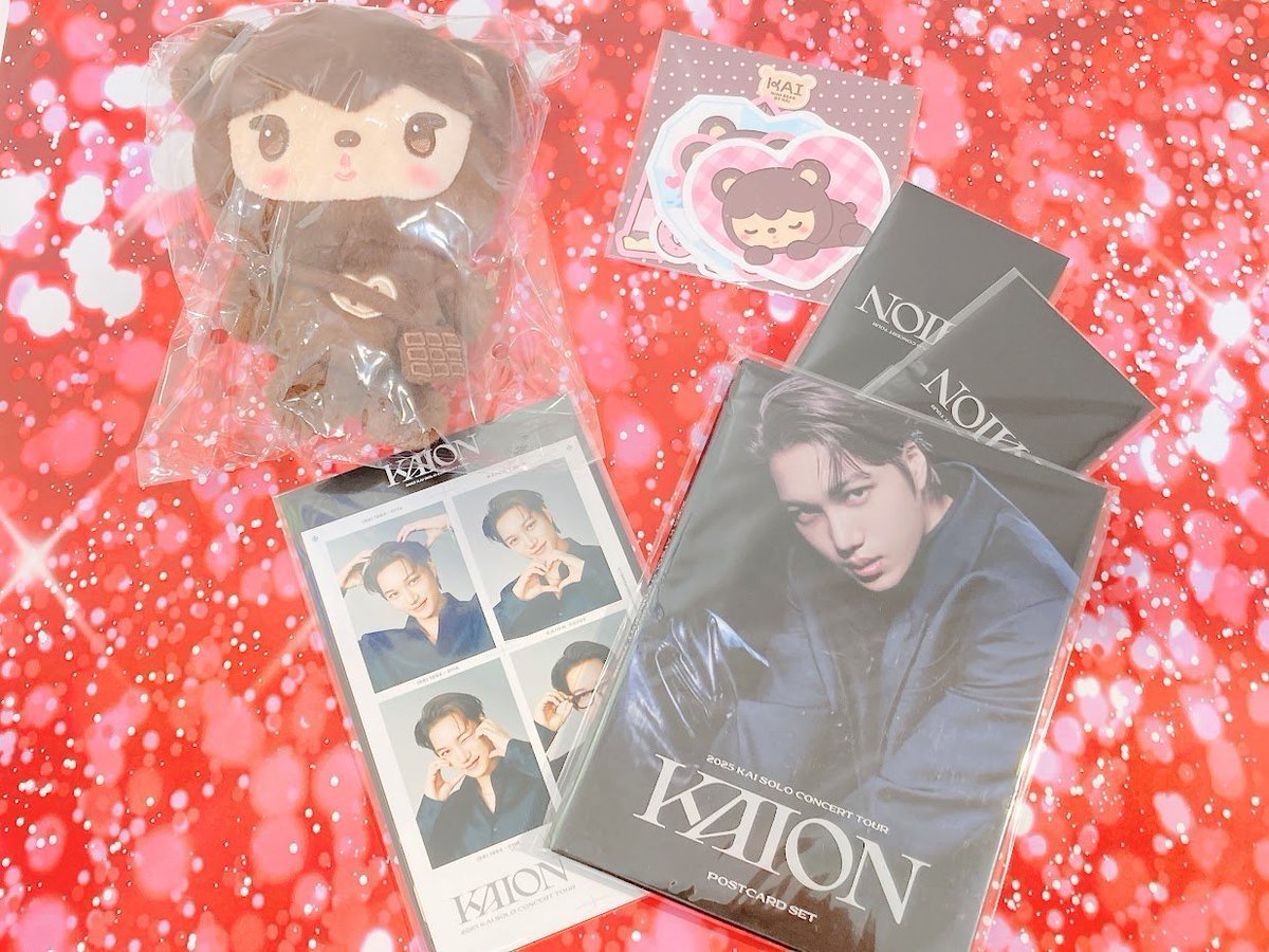 animateIS's tweet image. 🎉#KAI 商品情報🎉

KAIさんの
2025 KAI SOLO CONCERT TOUR [KAION]
絶賛販売中です💕

NINIBAREの可愛らしい15㎝ドールやステッカーなど
様々なグッズをご用意！
是非チェックしてみてください！

#카이 #KAION #KAI_KAION
#KAI_SOLO_CONCERT_TOUR
#2025_KAI_SOLO_CONCERT_TOUR_KAION #WITHMUU