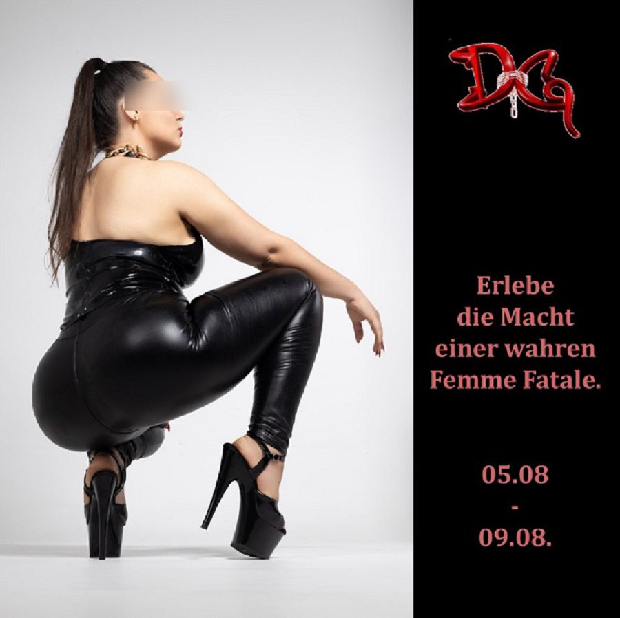 Alexis Kartell (@alexiskartell) on Twitter photo Bald wieder in Düsseldorf. Sicher dir deine Session. 💋
📍 <a href="/DasDomizil/">Das Domizil der Gräfin</a>
💌 alexis.kartell@icloud.com
📞 +49 157 37864550 Bald wieder in Düsseldorf. Sicher dir deine Session. 💋
📍 <a href="/DasDomizil/">Das Domizil der Gräfin</a>
💌 alexis.kartell@icloud.com
📞 +49 157 37864550
