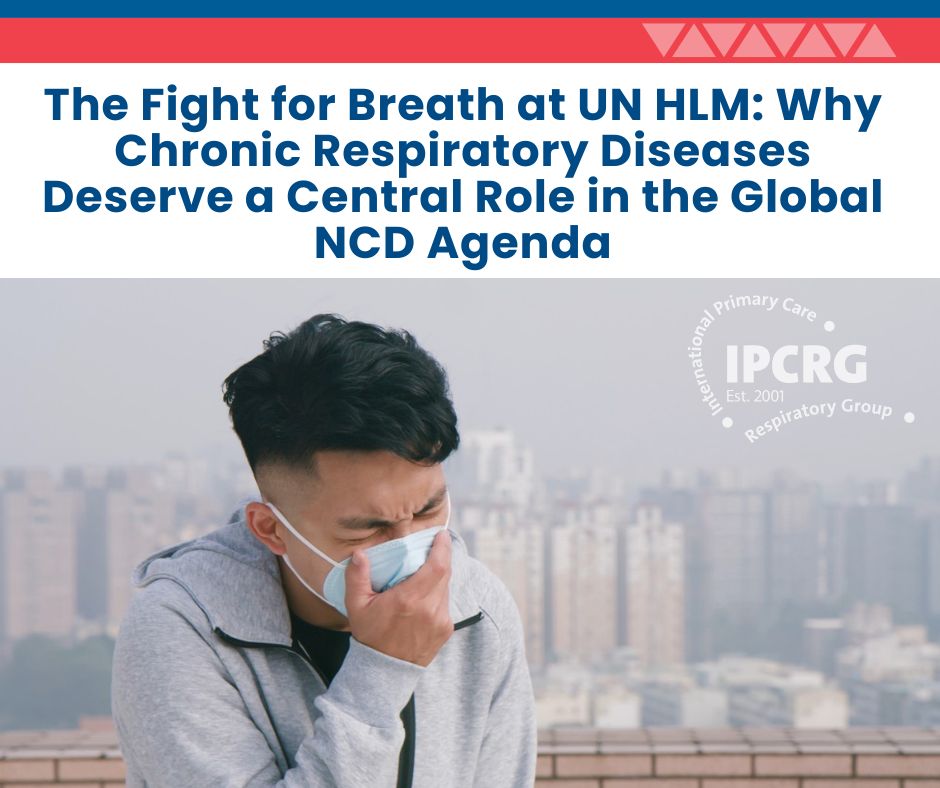 IPCRG's tweet image. The WHO Special Envoy for Chronic Respiratory Diseases shared the draft technical report ahead of the UN Meeting on Noncommunicable Diseases.
IPCRG CEO Siân Williams contributed to this statement and shared her reflections on LinkedIn.
Learn more at:
buff.ly/9mqknqy