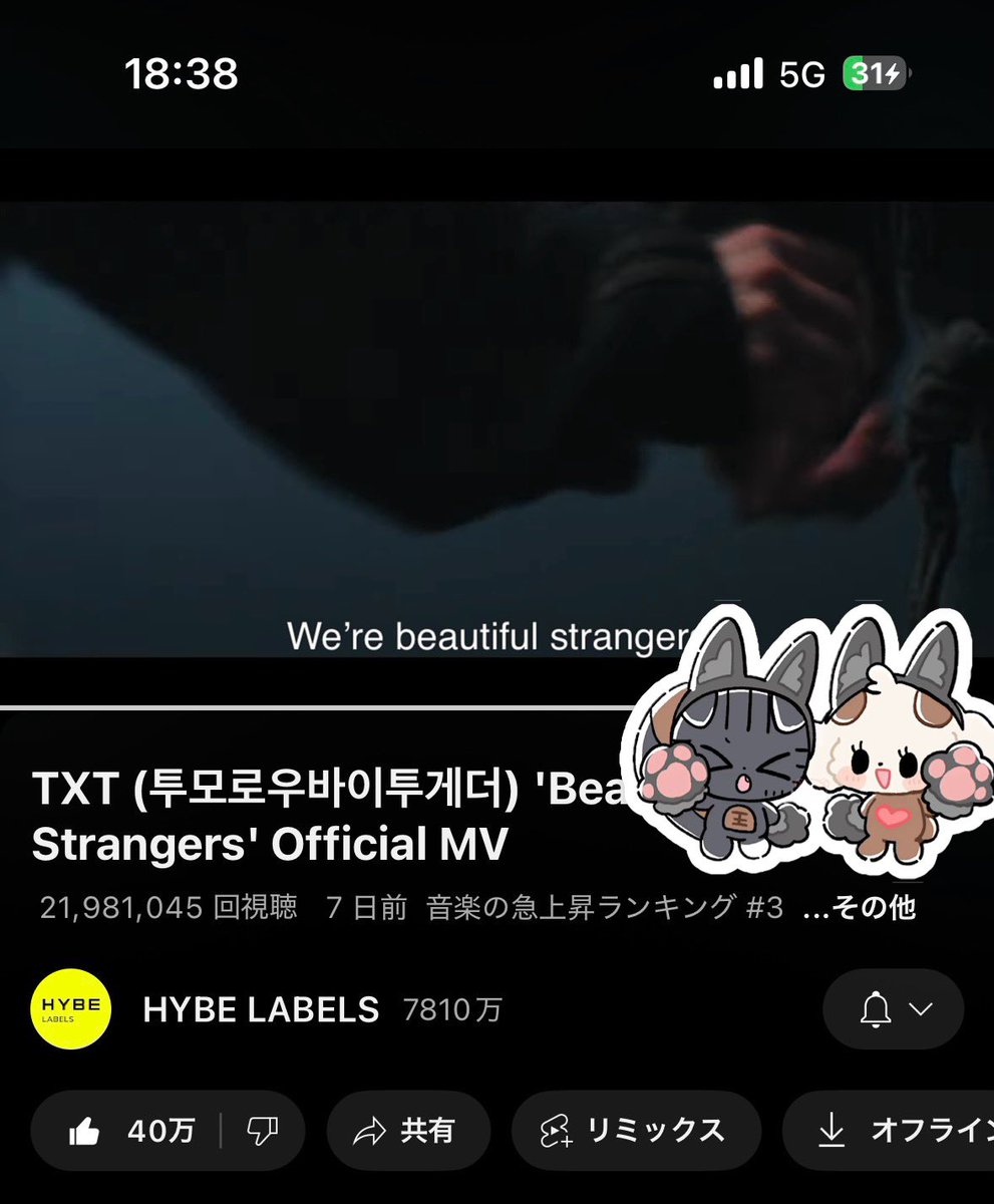 min1cm's tweet image. 認証ショットイベント最終日❣️✧︎*。
やっぱりこのシーンが涙出るくらい好き……🥲
#ACT_STREAMING_TXT #BeautifulStrangers