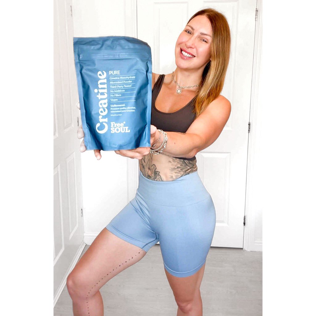 misstracykiss's tweet image. Which picture is your favourite from 1-3? 💙 #freesoul 

At its core, creatine is a nitrogenous organic acid that’s naturally produced in our bodies, primarily in the liver, kidneys and pancreas, from three amino acids: arginine, glycine, and methionine. The vast majority of our…