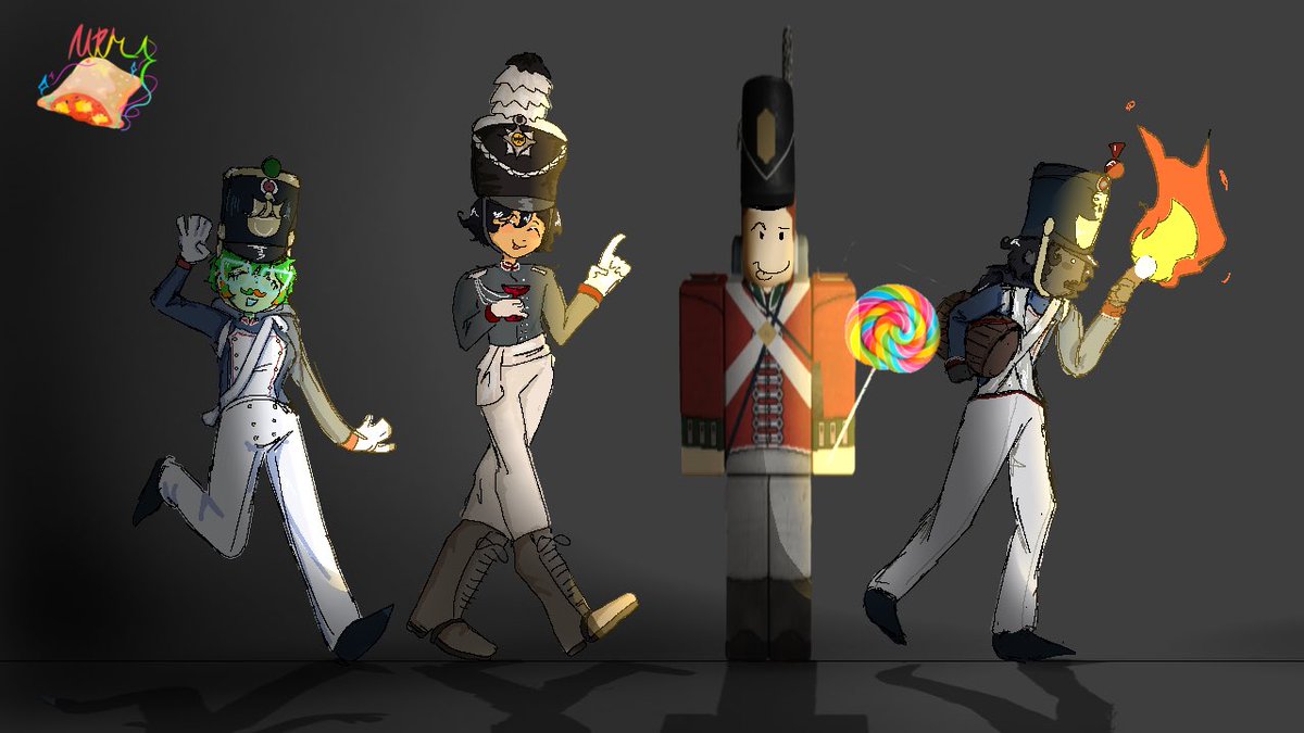 me and my friends as the #gutsandblackpowder npcs !!