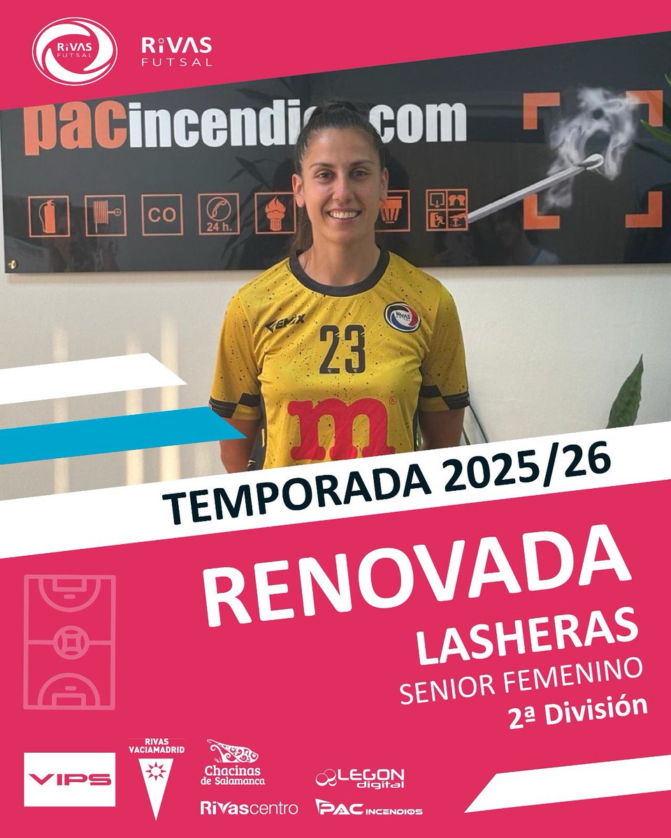 cdrivasfutsal's tweet image. 🚨 𝗥𝗘𝗡𝗢𝗩𝗔𝗖𝗜𝗢́𝗡 | 𝗟𝗮𝘀𝗵𝗲𝗿𝗮𝘀 🧤

🔹 Portera de reflejos increíbles y técnica exquisita
🔹 Leal al club y al equipo
🔹 Con grandes valores deportivos y humanos

💙🤍🖤 ¡Un lujo seguir contando contigo!

#RivasFutsal #Renovada #Lasheras #FutsalFemenino