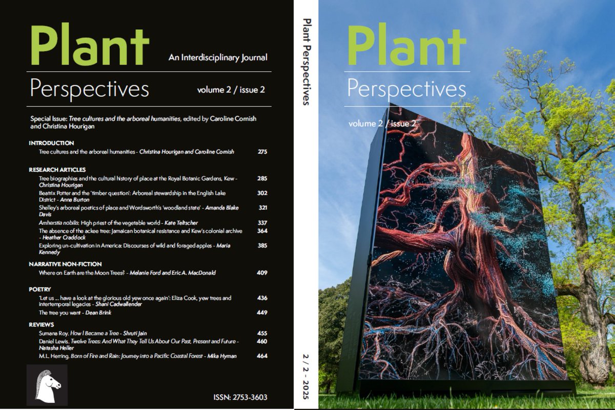 Plant Humanities UK (@planthums_uk) on Twitter photo Coming this autumn!! #PLANT #PERSPECTIVES 2(2) special issue: '#Tree #Cultures & the #Arboreal #Humanities' eds <a href="/CarolineCornis1/">Caroline Cornish</a> & <a href="/KewEditor/">Christina Harrison (Hourigan)</a> #research articles, narrative #non_fiction #poetry & reviews whp-journals.co.uk/PP <a href="/whitehorsepress/">The White Horse Press</a> <a href="/RHULGeography/">RHULGeography</a> #interdisciplinary Coming this autumn!! #PLANT #PERSPECTIVES 2(2) special issue: '#Tree #Cultures & the #Arboreal #Humanities' eds <a href="/CarolineCornis1/">Caroline Cornish</a> & <a href="/KewEditor/">Christina Harrison (Hourigan)</a> #research articles, narrative #non_fiction #poetry & reviews whp-journals.co.uk/PP <a href="/whitehorsepress/">The White Horse Press</a> <a href="/RHULGeography/">RHULGeography</a> #interdisciplinary