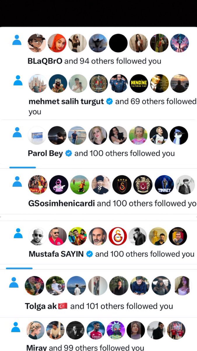 10 k altındaki tüm kullanıcılar yorumda buluşup takipleşsinler.!!!! 💥

Yoruma 'Geri Takip Var' yaz ‘RT' yap ✔️