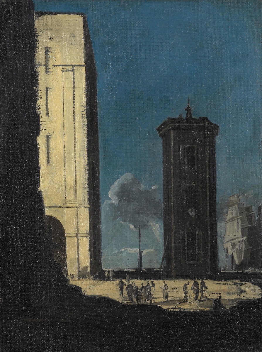 aic_modernart's tweet image. A Small Tower (Moonlight) artic.edu/artworks/34660/