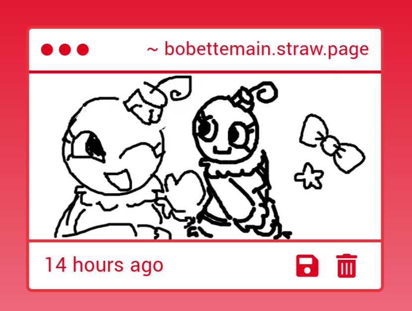 BobetteCarolynn's tweet image. THANK YOU FOR THE DRAWING! Also, is that Poppy's bow? I find it so cute! 🎀