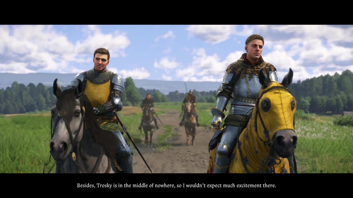 TaggartLeFou's tweet image. tu joues à Kingdom Come Deliverance pour quelle raison Taggart ?
Pour l'histoire, oui l'histoire...