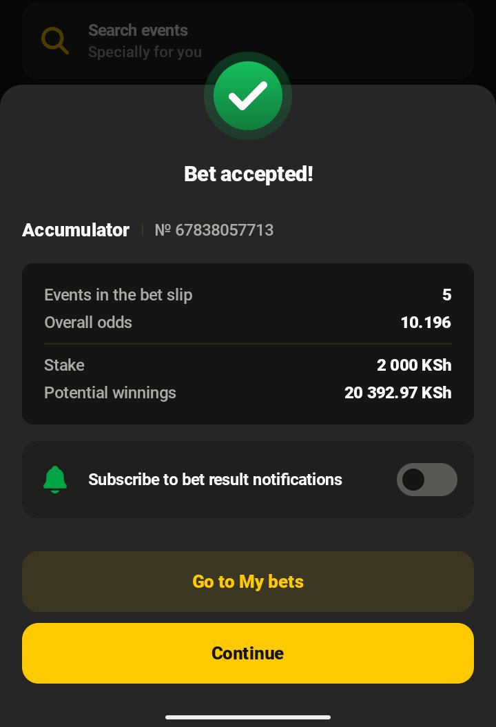 benard_900's tweet image. 🔥🔥
10 odds ✅✅🔥
We are Winning this 🥳🎉
Rush before it starts 

𝐁𝐨𝐨𝐤𝐢𝐧𝐠 𝐂𝐨𝐝𝐞 📲 MKHQ3

𝐑𝐞𝐠𝐢𝐬𝐭𝐞𝐫 𝐀𝐟𝐫𝐨𝐩𝐚𝐫𝐢 📲 tinyurl.com/3ept46fu

App link 📲 tinyurl.com/59am5tyb
𝐏𝐫𝐨𝐦𝐨𝐜𝐨𝐝𝐞  📲 BENJR