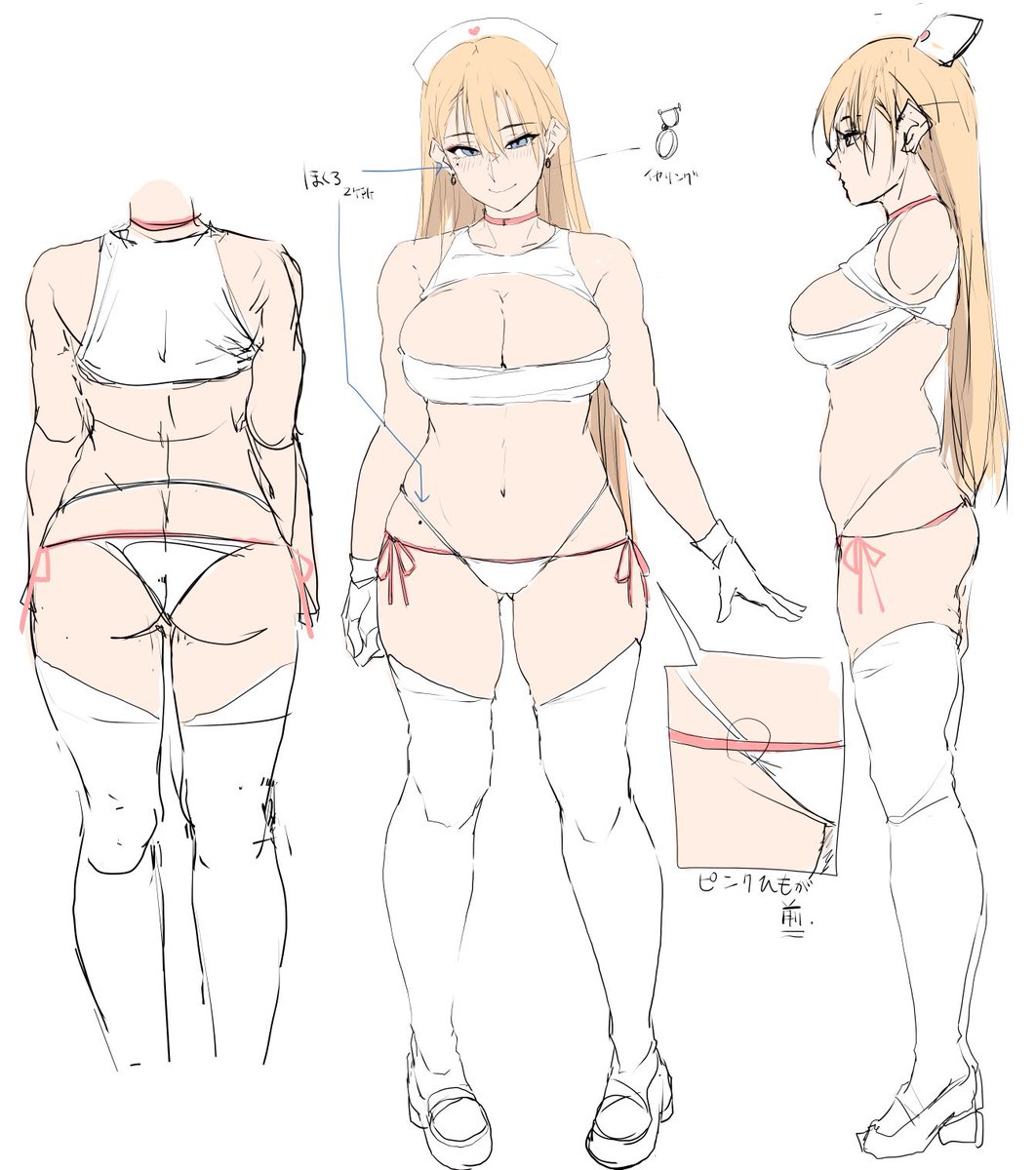 zekkyon's tweet image. おまけ
制作時に使用したカンゴロイド設定画
初期案と見比べると楽しい（？）かも
