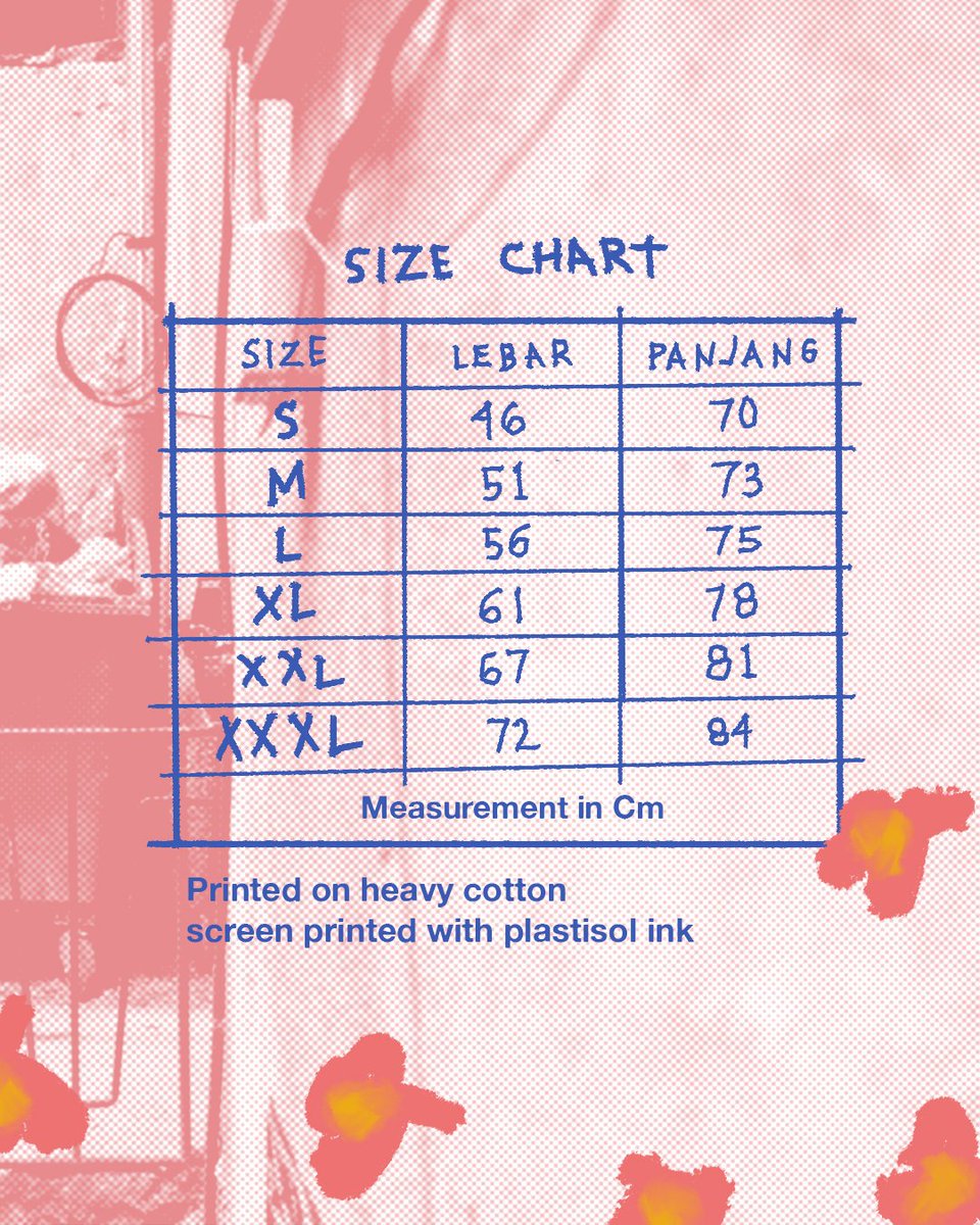 Open PRE-ORDER  t-shirt GASCOIGNE

T-shirt Printed on heavy cotton with plastisol ink 180.000 

Klik link dibawah ini untuk mengisi form pre-order  bit.ly/po-gascomerch2…