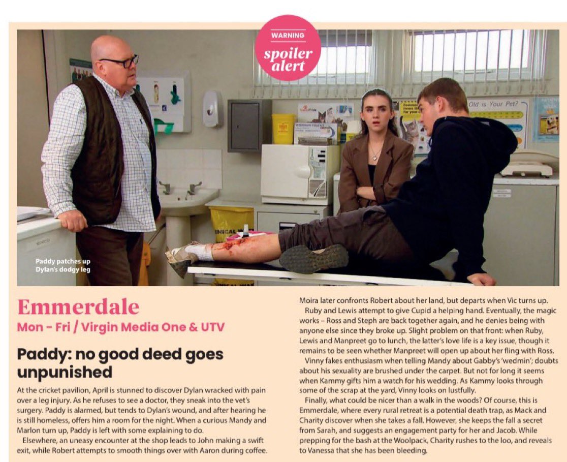 Claudettestea's tweet image. Robert and Aaron coffee date, Vinny admiring kammy, Charity running to Vanessa!?!? Is it pride month again #emmerdale
