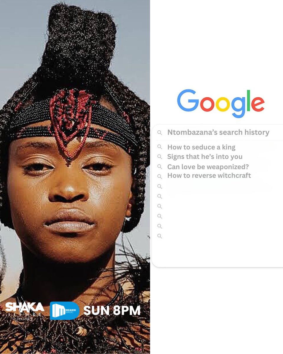 DStv's tweet image. Are we the only ones reading it in their voices? 👀 Catch episode 1 -7 of #ShakaiLembeS2 on #DStvStream. 📲