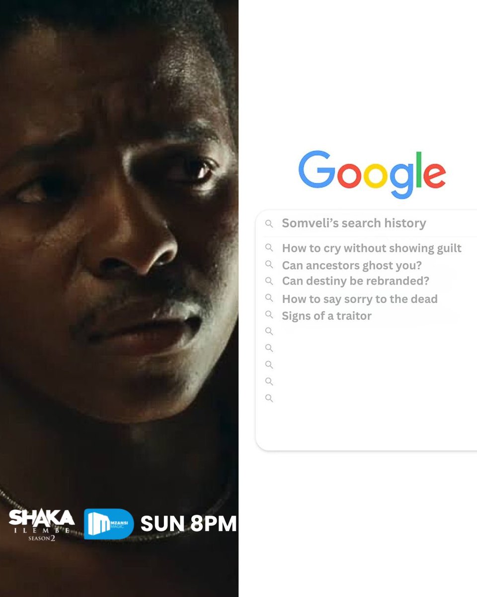 DStv's tweet image. Are we the only ones reading it in their voices? 👀 Catch episode 1 -7 of #ShakaiLembeS2 on #DStvStream. 📲