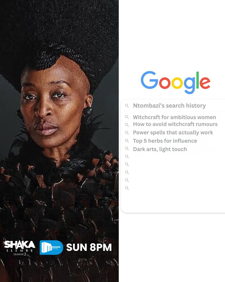 DStv's tweet image. Are we the only ones reading it in their voices? 👀 Catch episode 1 -7 of #ShakaiLembeS2 on #DStvStream. 📲
