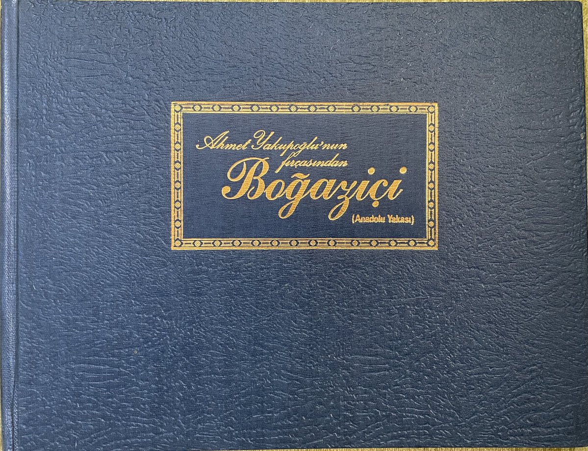 hattatberk's tweet image. Kütüphanemden; Ahmet Yakuboğlu’nun Boğaziçi (Anadolu Yakası) resimleri…